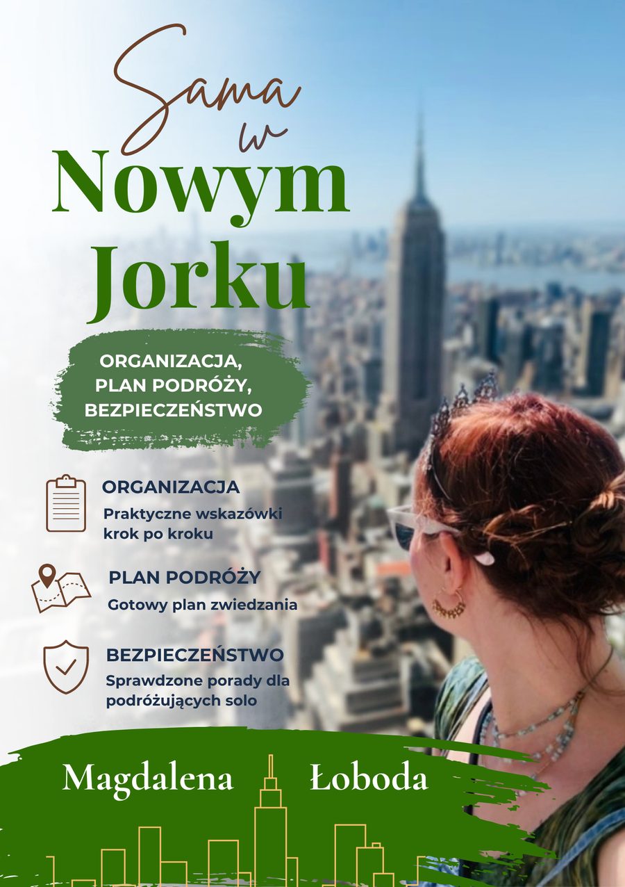 Okładka ebooka Sama w Nowym Jorku